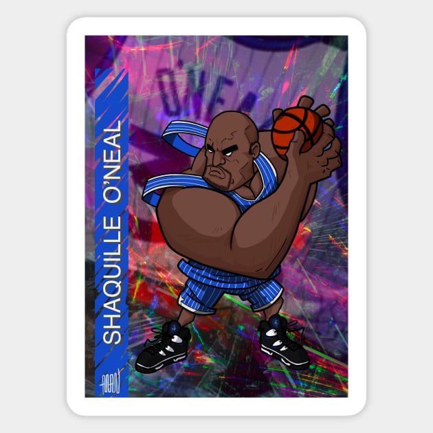 Shaq Sticker by alllk